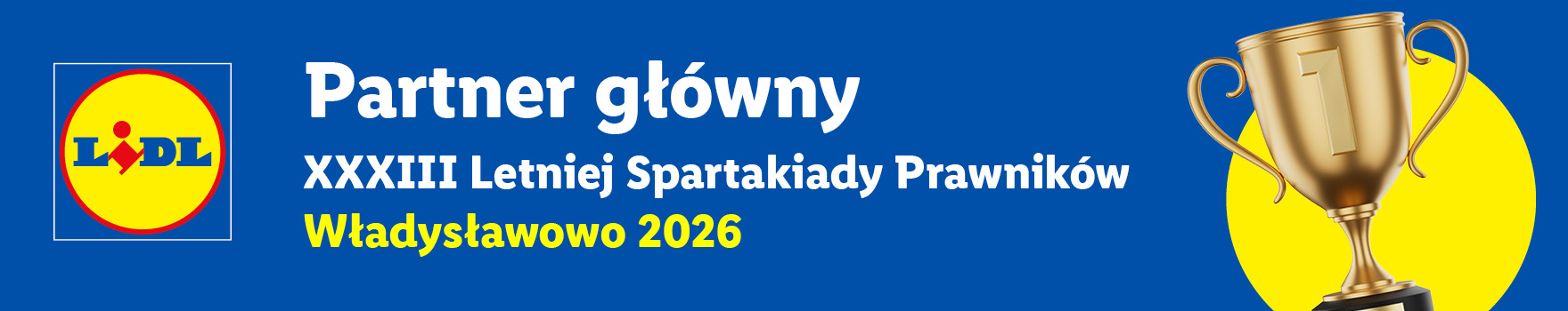 Lidl — partner główny XXXIII Letniej Spartakiady Prawników, Władysławowo 2026