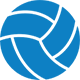 Siatkówka halowa + beachvolleyball - ikona